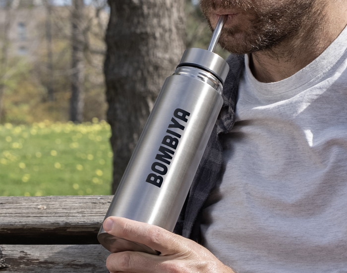Cebando Mate Listo 500ml Silver Edition